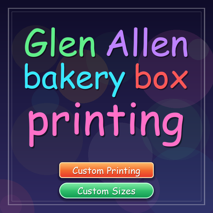 Glen Allen bakery box printing