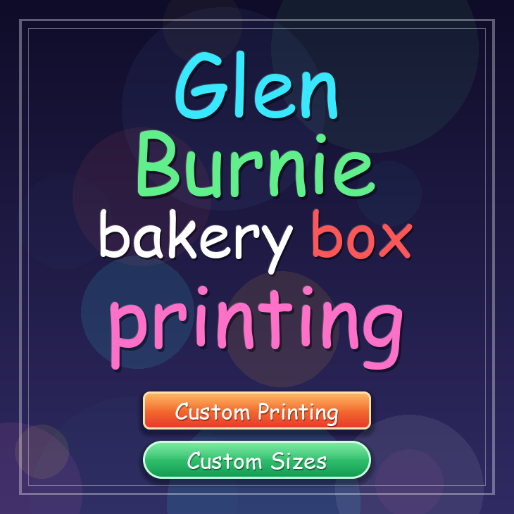 Glen Burnie bakery box printing