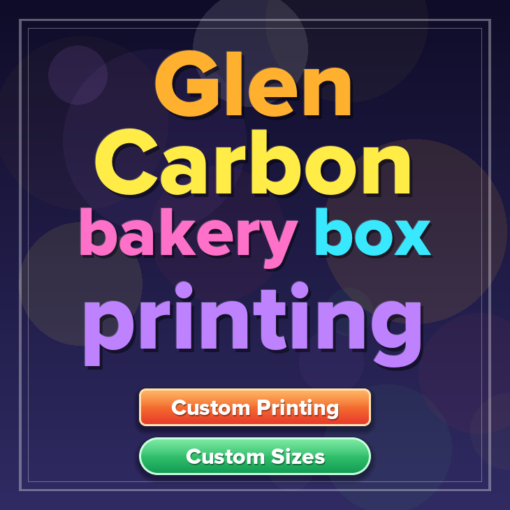Glen Carbon bakery box printing