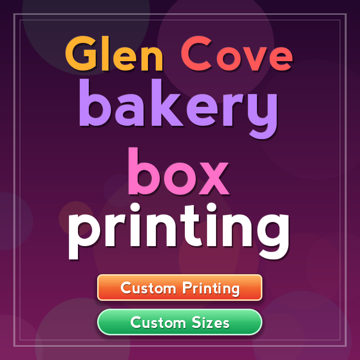 Glen Cove bakery box printing