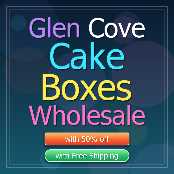 Glen Cove cake boxes