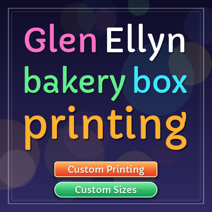 Glen Ellyn bakery box printing