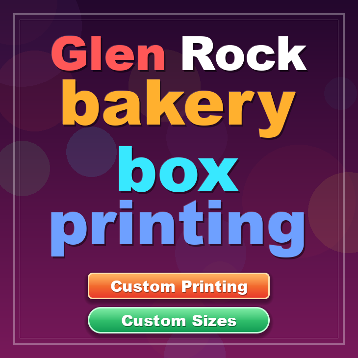 Glen Rock bakery box printing