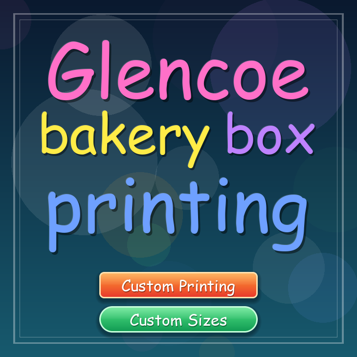 Glencoe bakery box printing