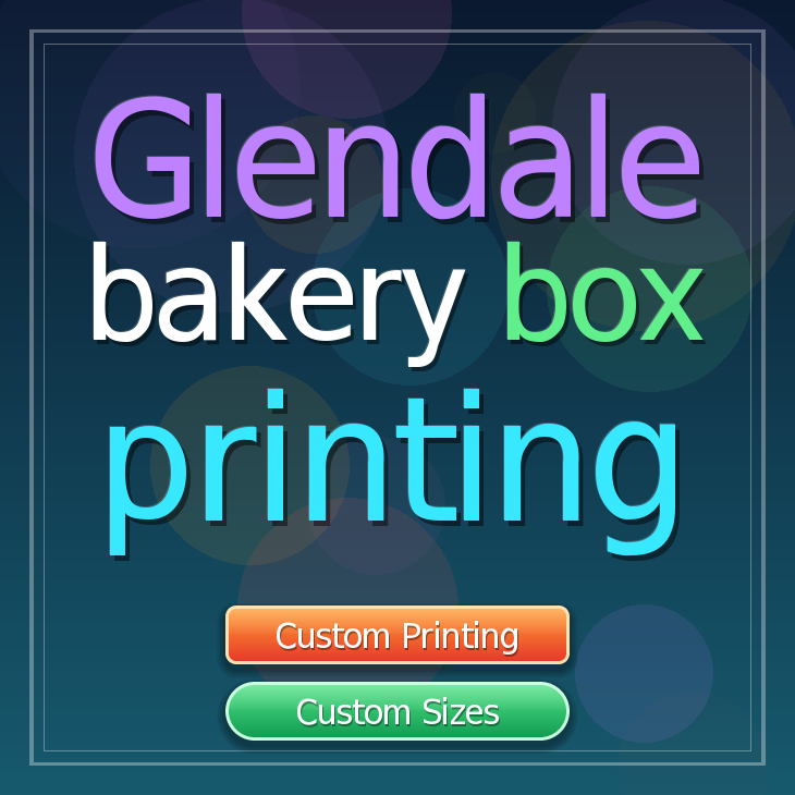Glendale bakery box printing