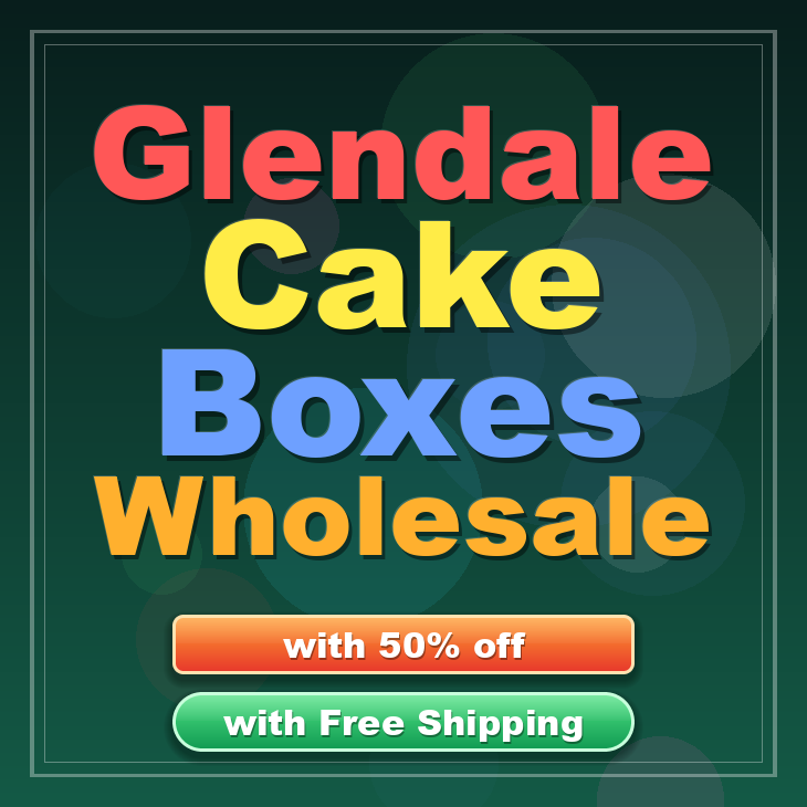 Glendale cake boxes