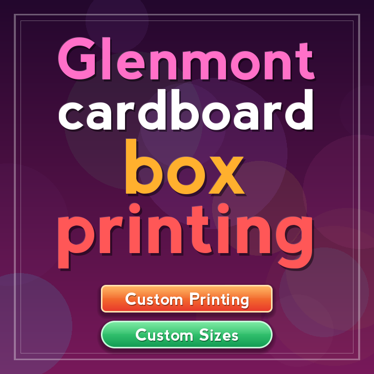 Glenmont cardboard box printing