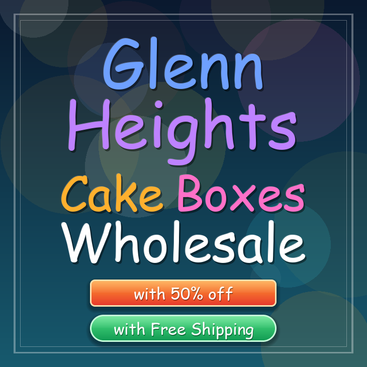 Glenn Heights cake boxes