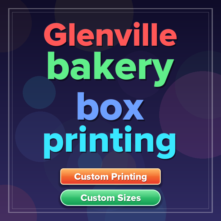 Glenville bakery box printing