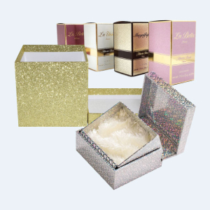 Customized Glitter Themed Boxes