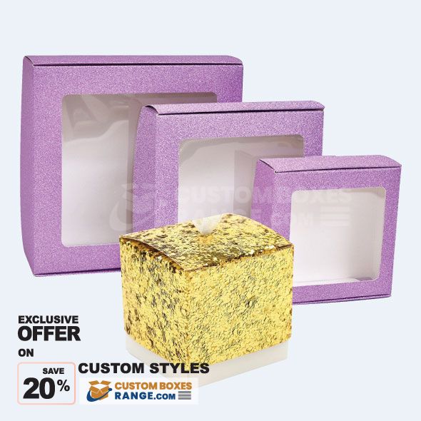 glitter Packaging Box
