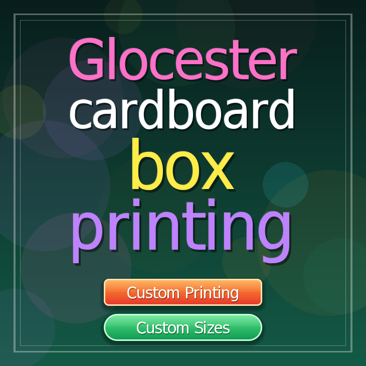 Glocester cardboard box printing