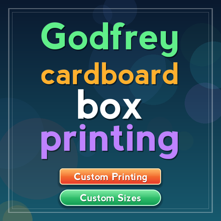 Godfrey cardboard box printing
