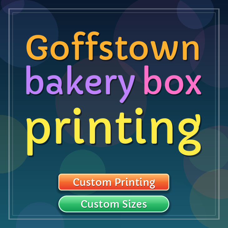 Goffstown bakery box printing