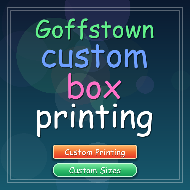 Goffstown custom box printing