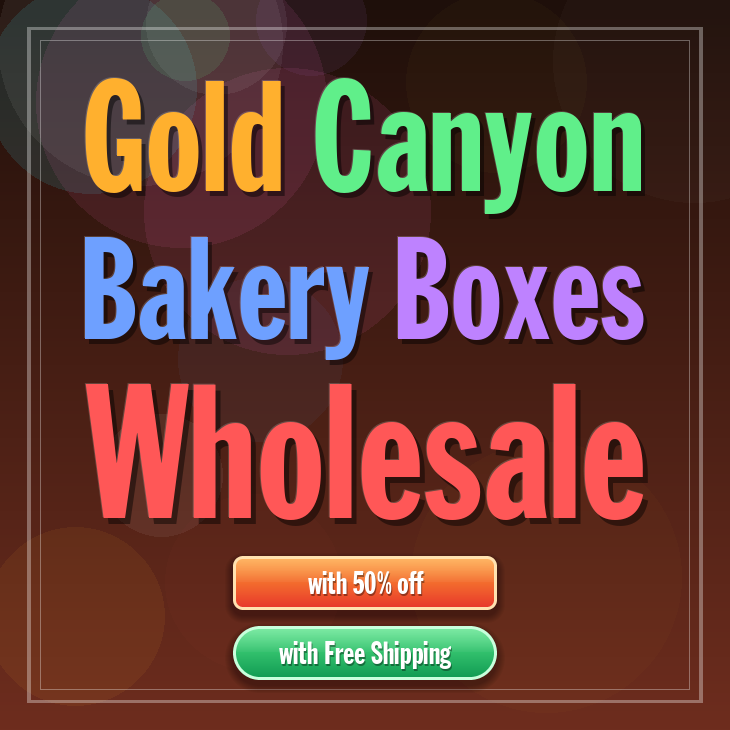 Gold Canyon bakery boxes