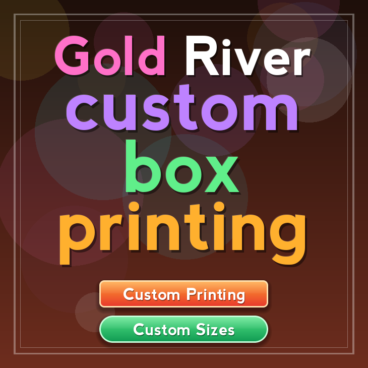 Gold River custom box printing