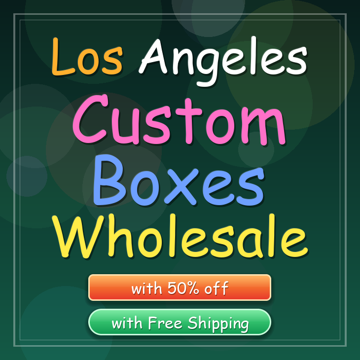 Golden cardboard boxes