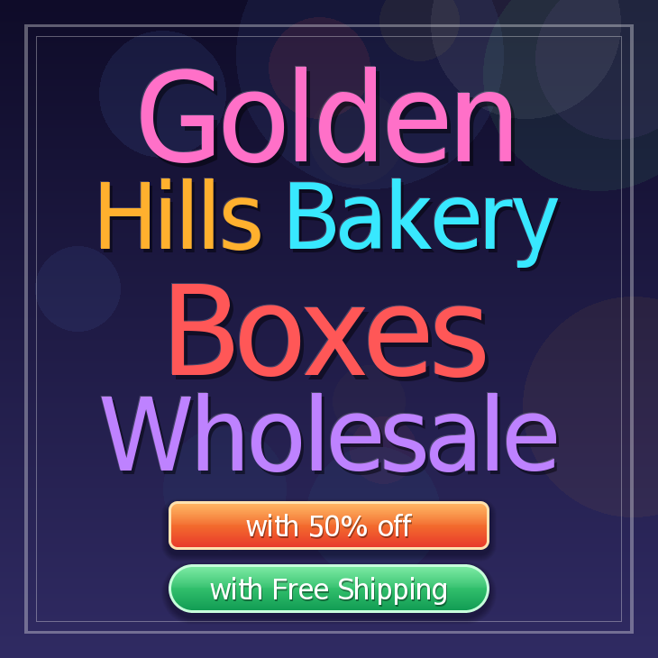 Golden Hills bakery boxes