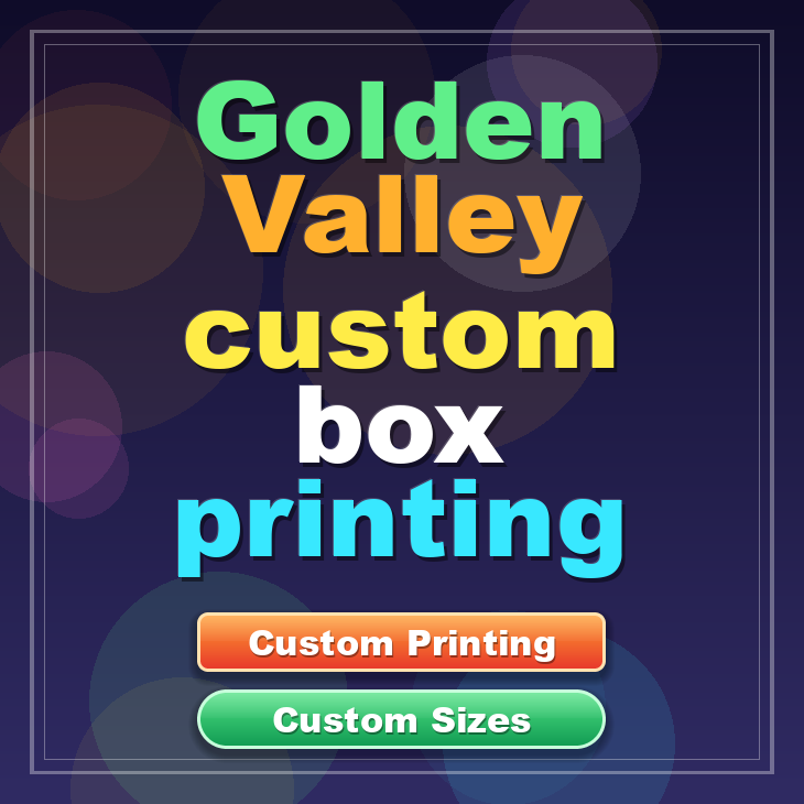 Golden Valley custom box printing