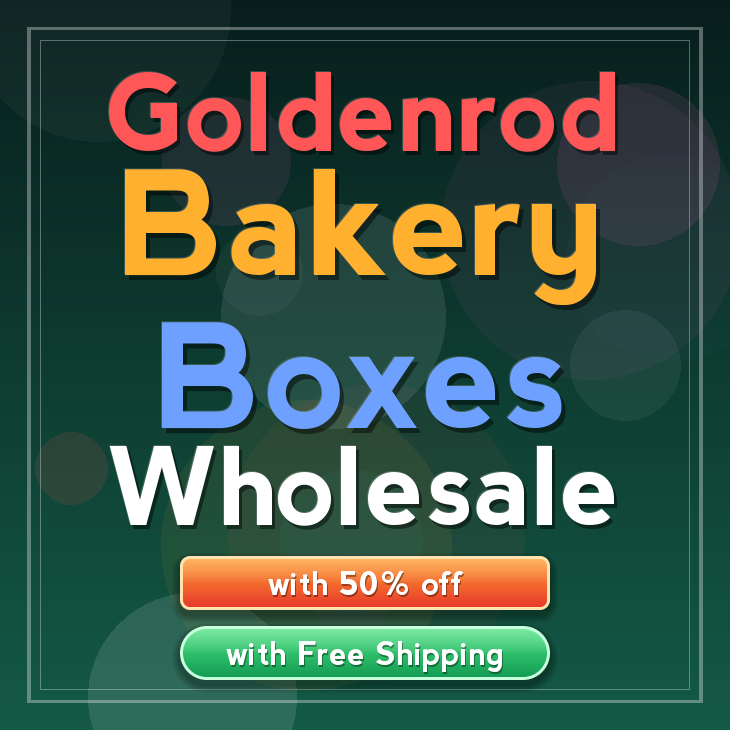 Goldenrod bakery boxes