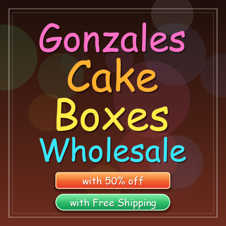 Gonzales cake boxes