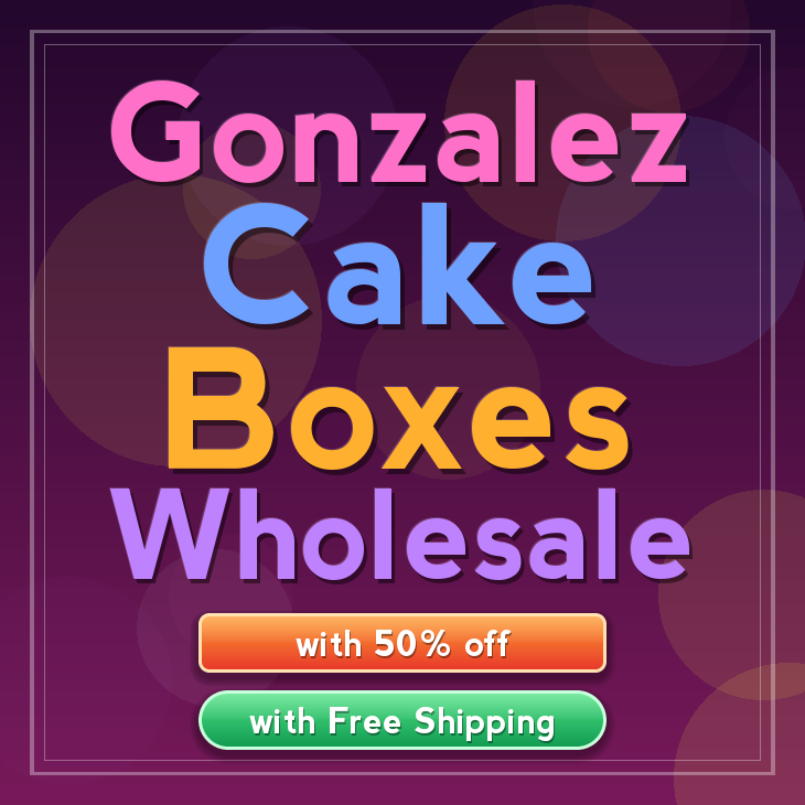 Gonzalez cake boxes