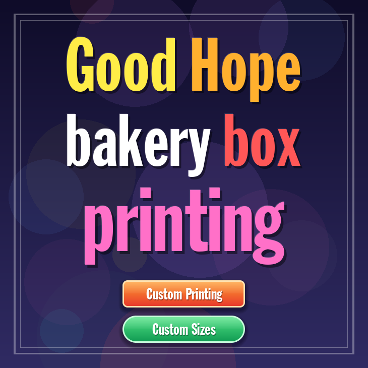 Good Hope bakery box printing