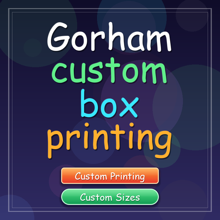 Gorham custom box printing