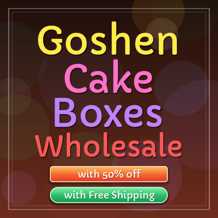 Goshen cake boxes