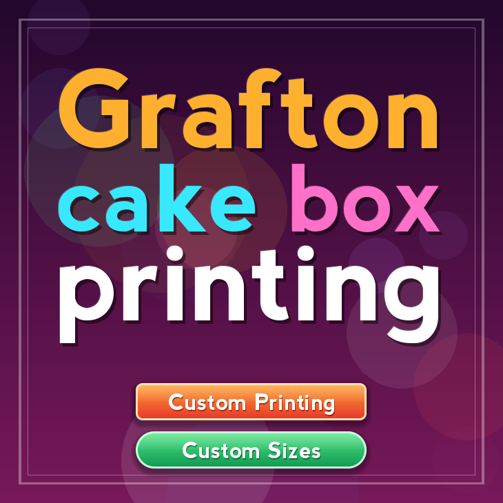 Grafton cake box printing