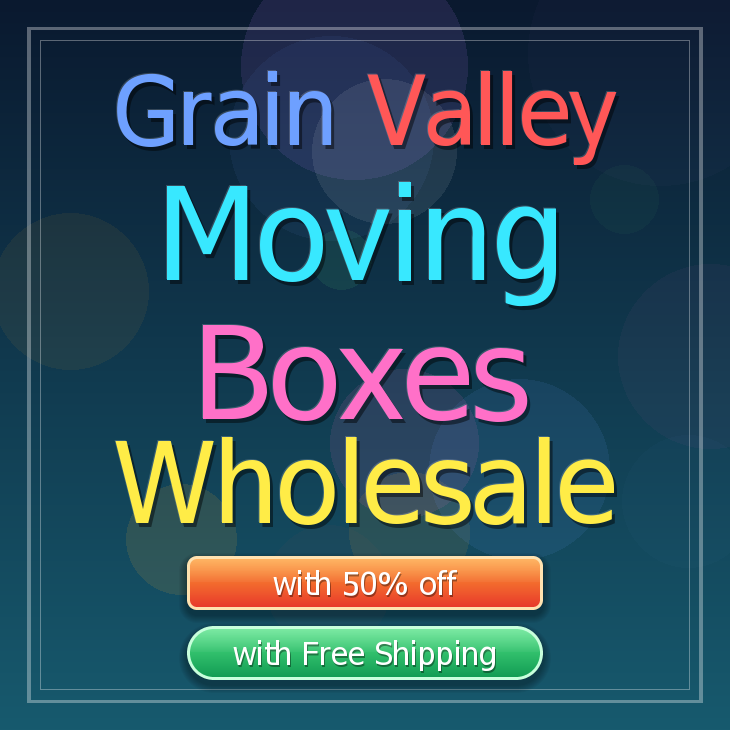 Grain Valley moving boxes
