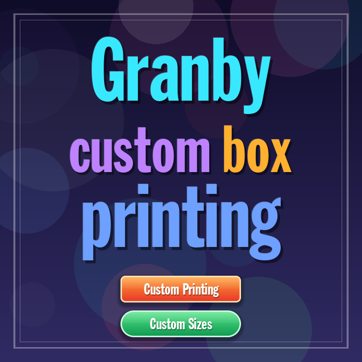 Granby custom box printing