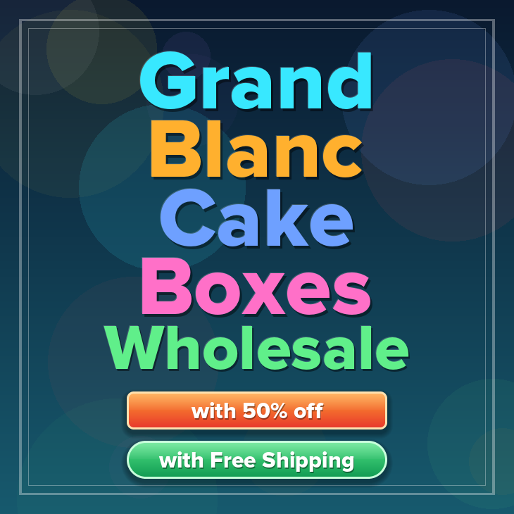 Grand Blanc cake boxes