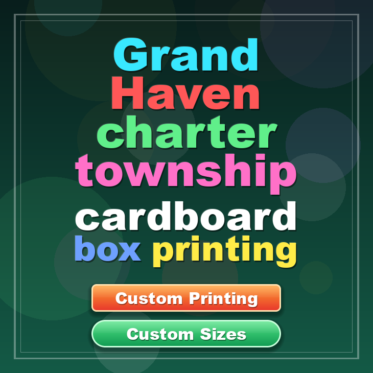 Grand Haven charter township cardboard box printing