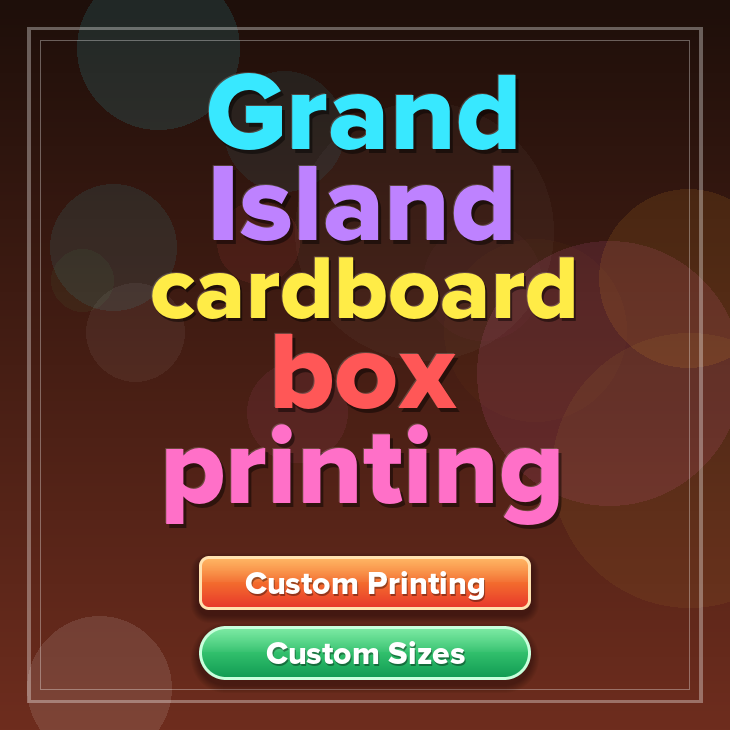 Grand Island cardboard box printing