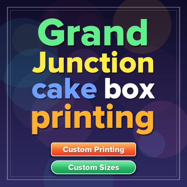Grand Junction cake box printing
