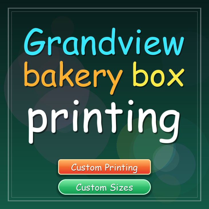 Grandview bakery box printing