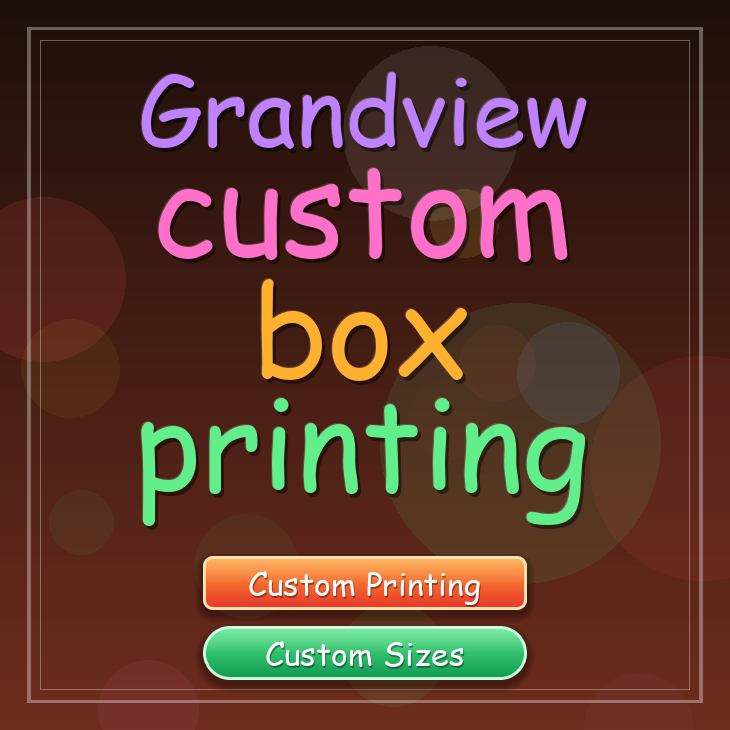 Grandview custom box printing