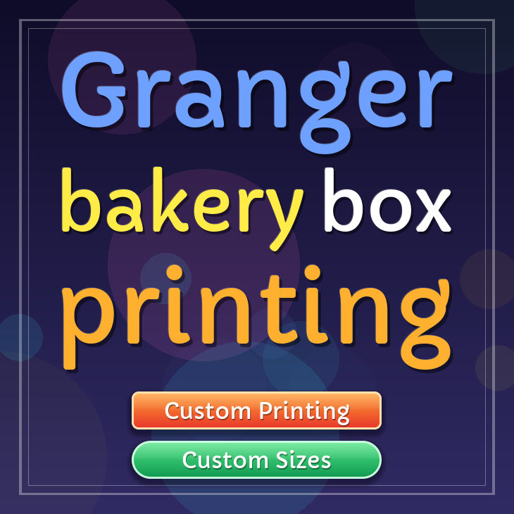 Granger bakery box printing