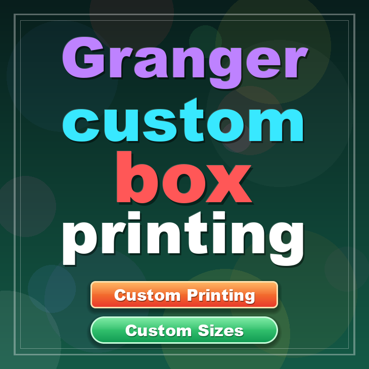 Granger custom box printing