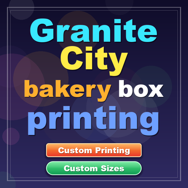 Granite City bakery box printing