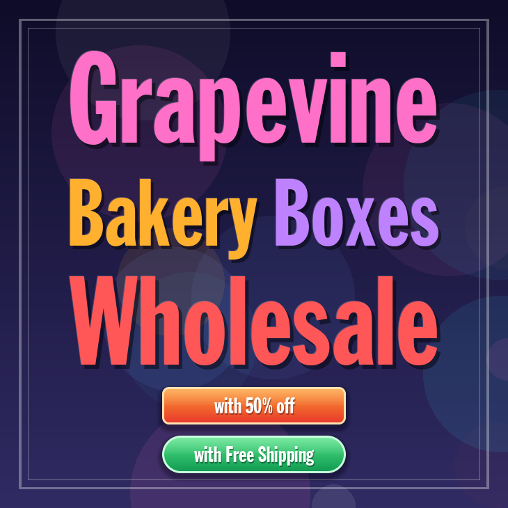 Grapevine bakery boxes