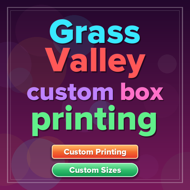 Grass Valley custom box printing