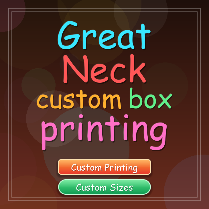 Great Neck custom box printing