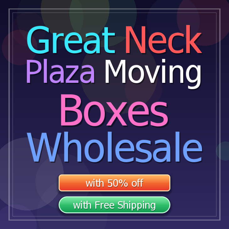 Great Neck Plaza moving boxes