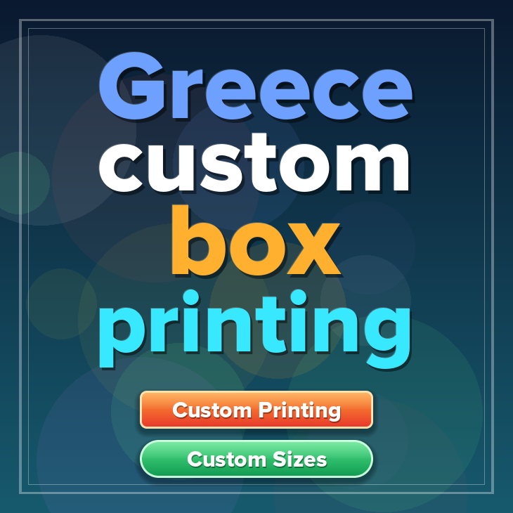Greece custom box printing