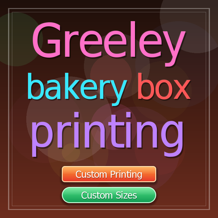 Greeley bakery box printing