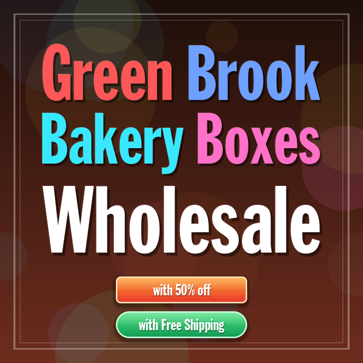 Green Brook bakery boxes