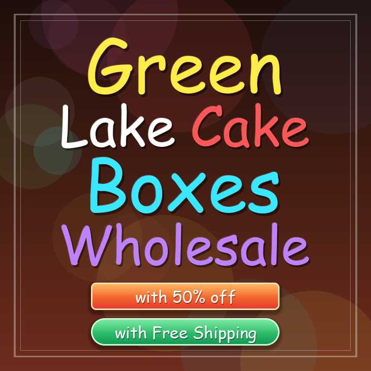 Green Lake cake boxes